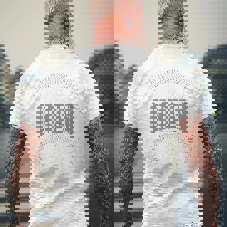 大谷翔平 ロサンゼルス ネーム&ナンバー 表裏 メンズTシャツ バックプリント 高齢者への贈り物