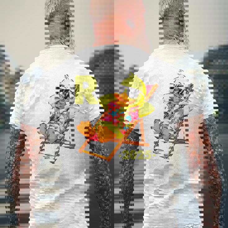 年金2025 伝説の年金ダック I Have Ready Retirees 長袖tシャツ メンズTシャツ バックプリント 高齢者への贈り物