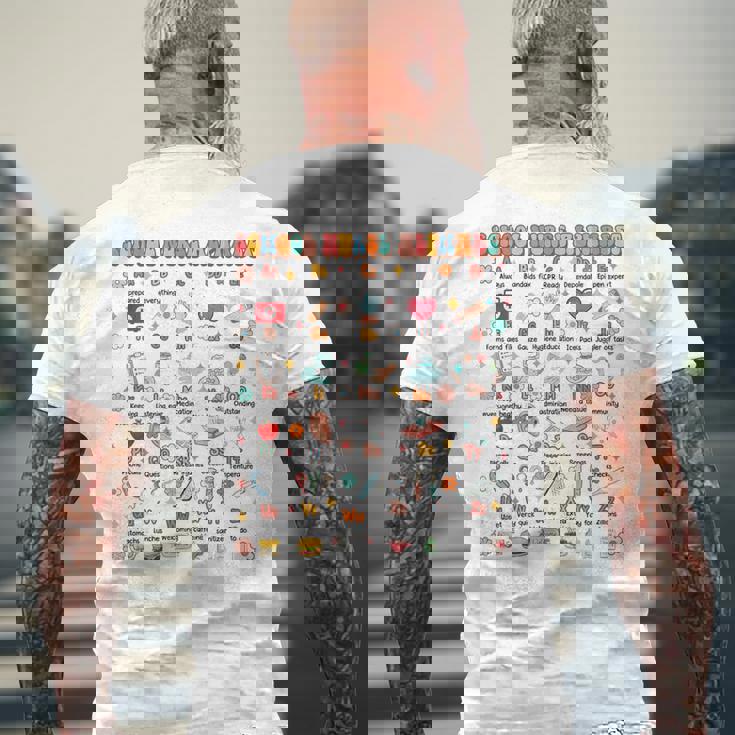 新学期 面白い 学校 看護師 アルファベット 学校 看護師 生活 メンズTシャツ バックプリント 高齢者への贈り物