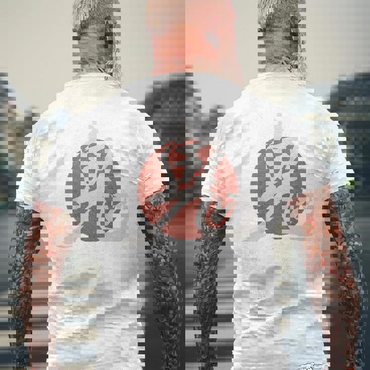 日本 鬼 悪魔 般若 漢字 メンズTシャツ バックプリント 高齢者への贈り物