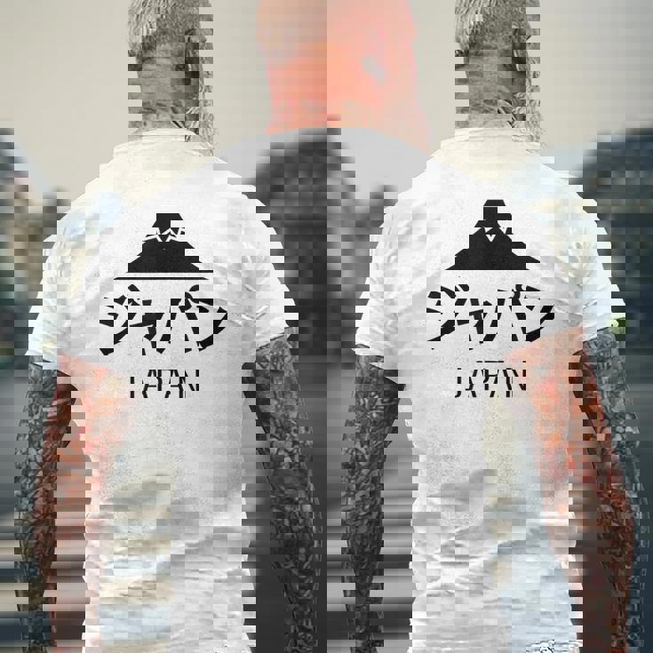 日本旅行 かっこいい ユニークなデザイン 夏 冬 メンズTシャツ バックプリント 高齢者への贈り物