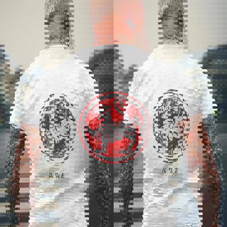 松濤館hotokan Karate 空手 メンズTシャツ バックプリント 高齢者への贈り物