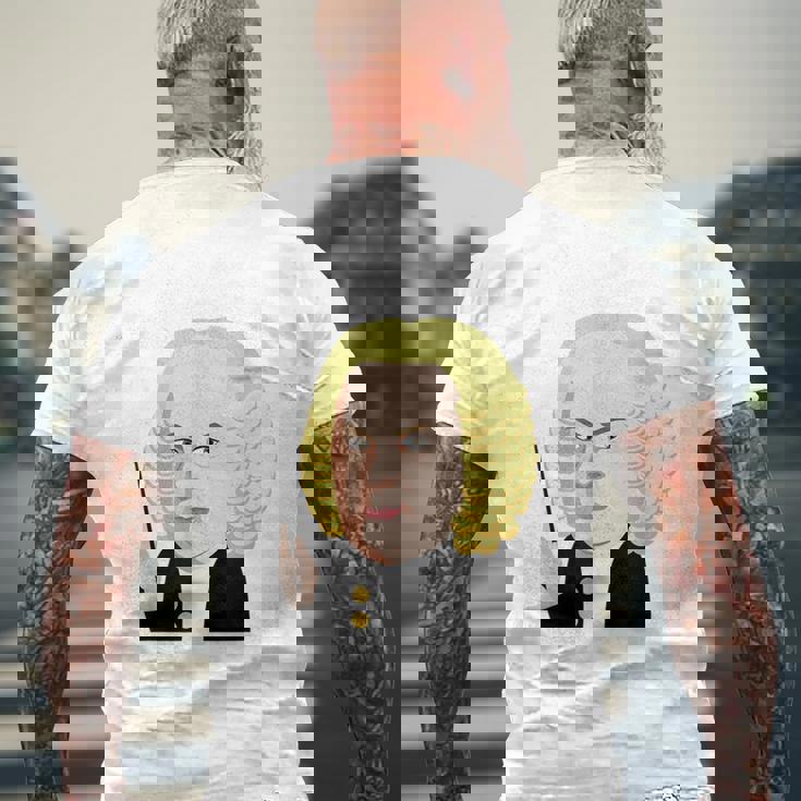 楽しい音楽コンダクターシャツ クールバッハ クラシカル音楽作曲家 メンズTシャツ バックプリント 高齢者への贈り物