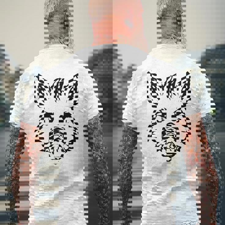 獣 小さなイノシシ 動物 かわいい シンプル ユーモア イノシシ メンズTシャツ バックプリント 高齢者への贈り物