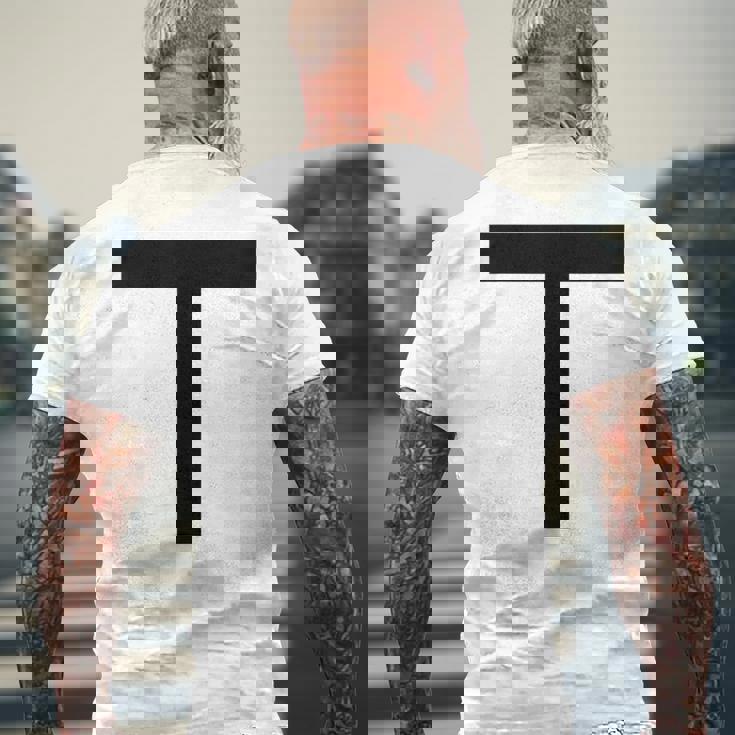 白い体操服 【T、Tt、Ttttー！】Tt兄弟 Ttブラザー メンズTシャツ バックプリント 高齢者への贈り物