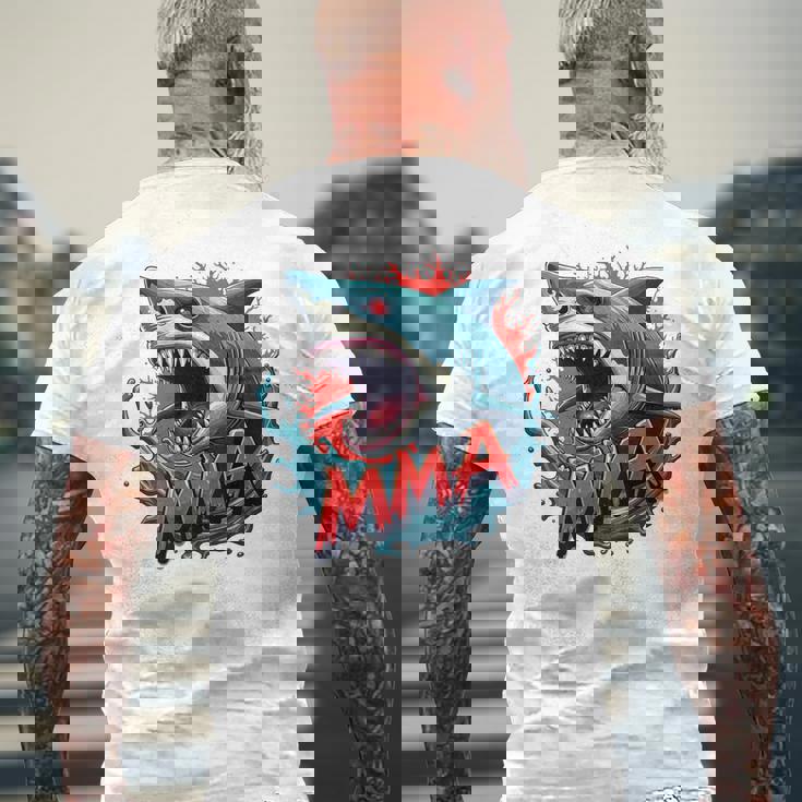 総合格闘技 プレデター バックプリント メンズTシャツ バックプリント 高齢者への贈り物