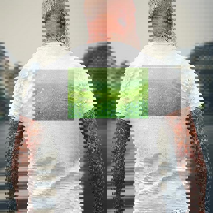 詩とメルヘン 葉祥明 妖精の棲む森 メンズTシャツ バックプリント 高齢者への贈り物