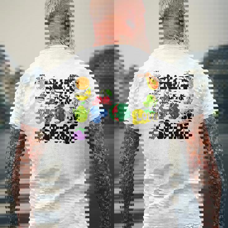 霊の果実 イエス 神の恋人 キリスト教信仰 ギフト メンズTシャツ バックプリント 高齢者への贈り物