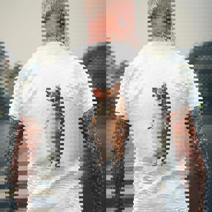 面白いtシャツ チワワ 犬 わがままボディ イヌ わんこ メンズ 犬好き グッズ おもしろ 面白い 服 ネタ 長袖tシャツ メンズTシャツ バックプリント 高齢者への贈り物