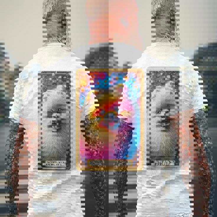 面白いtシャツ ポメラニアン イヌ わんこ メンズ 犬好き グッズ かわいい おもしろ 面白い 服 ネタ 犬 長袖tシャツ メンズTシャツ バックプリント 高齢者への贈り物