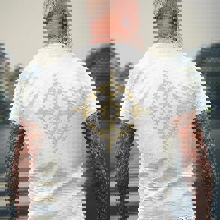 黒猫のウィズ 幻想銀行 メンズTシャツ バックプリント 高齢者への贈り物