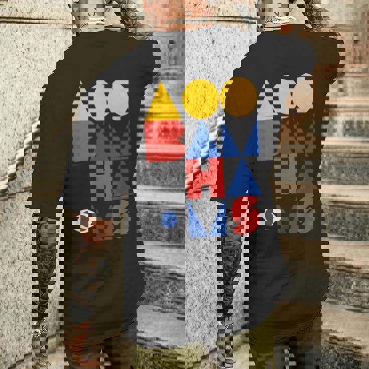 100Th Anniversary Of Bauhaus chool 1919 1933 メンズTシャツ バックプリント 彼への贈り物