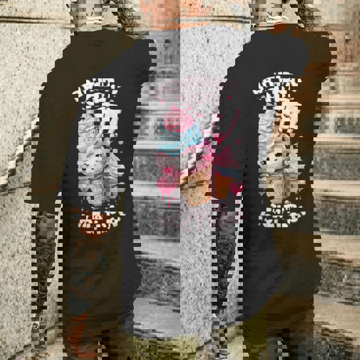 17歳の誕生日ガール 17年目 アイスクリーム 背番号17 メンズTシャツ バックプリント 彼への贈り物