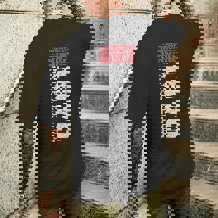 1970年から素晴らしいヴィンテージ55歳の誕生日プレゼント 55歳 メンズTシャツ バックプリント 彼への贈り物