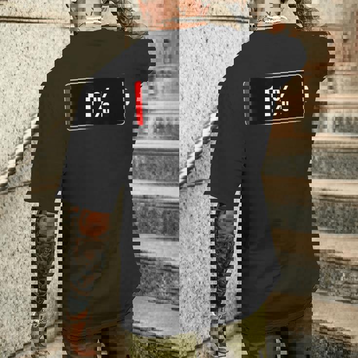 1パーセント メンズTシャツ バックプリント 彼への贈り物