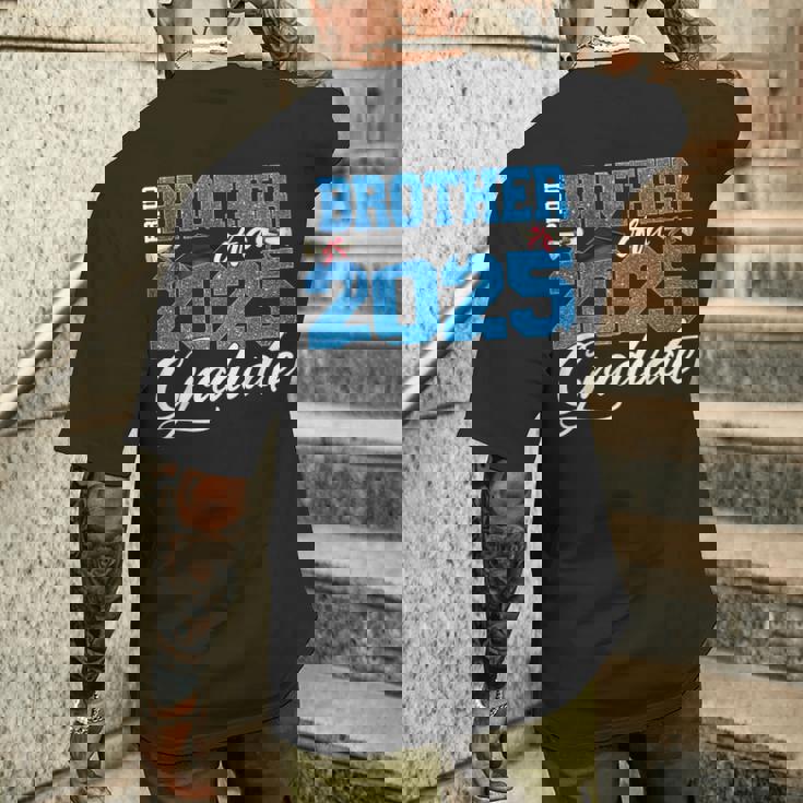 2025年度シニア卒業生男女の自慢兄弟 メンズTシャツ バックプリント 彼への贈り物