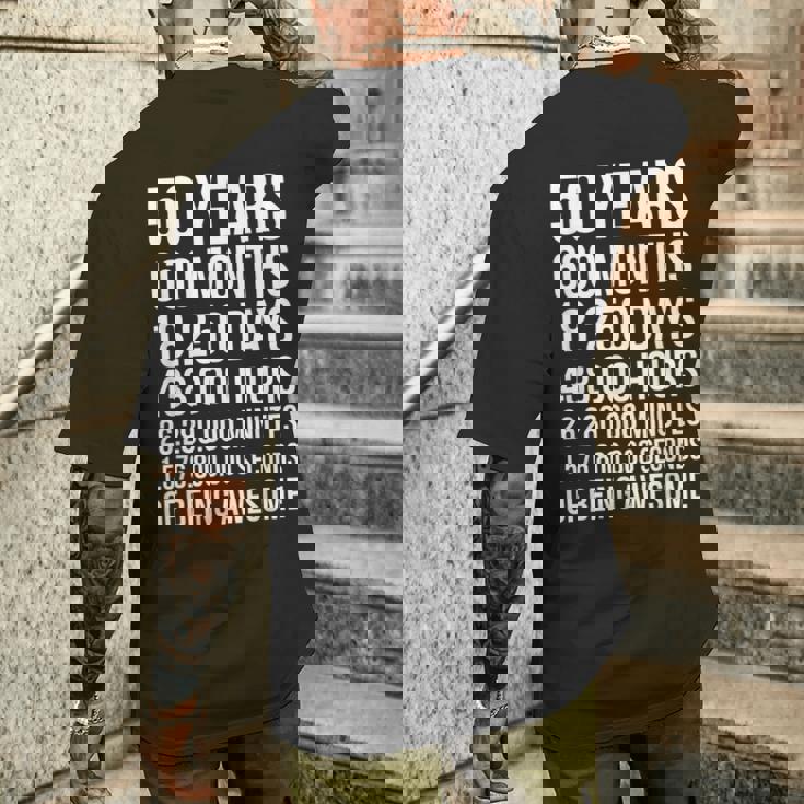 50歳の誕生日ギフト 50歳 メンズTシャツ バックプリント 彼への贈り物