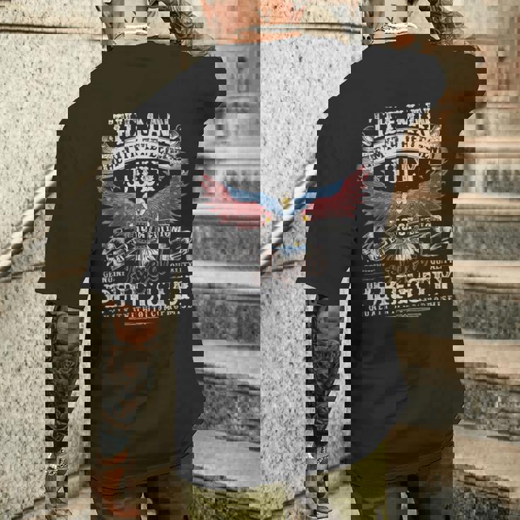 58歳の誕生日プレゼント 1967年7月 男性 面白い 58歳 1967年 メンズTシャツ バックプリント 彼への贈り物