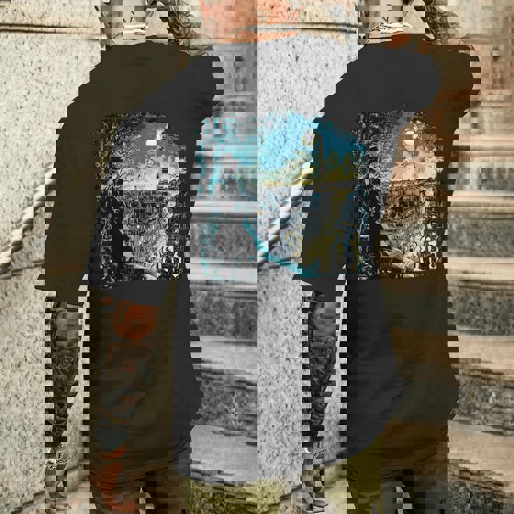 813 ルパン レガシー 変装&ミステリーの巨匠 メンズTシャツ バックプリント 彼への贈り物