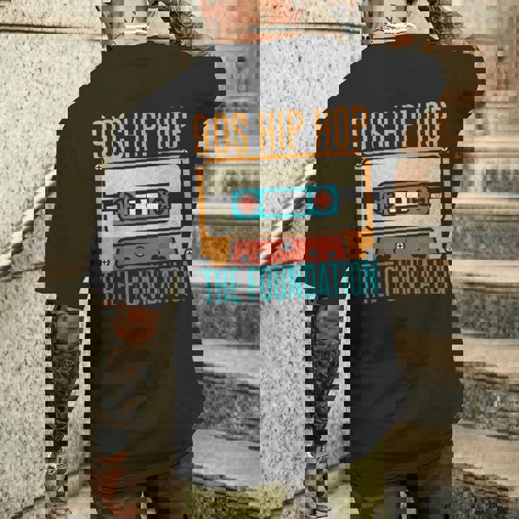 90S ヒップホップ The Foundation 90S ヒップホップ メンズTシャツ バックプリント 彼への贈り物