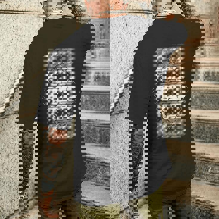 Acid House Trippy Blurry Techno Rave Edm ミュージックフェスティバル メンズTシャツ バックプリント 彼への贈り物