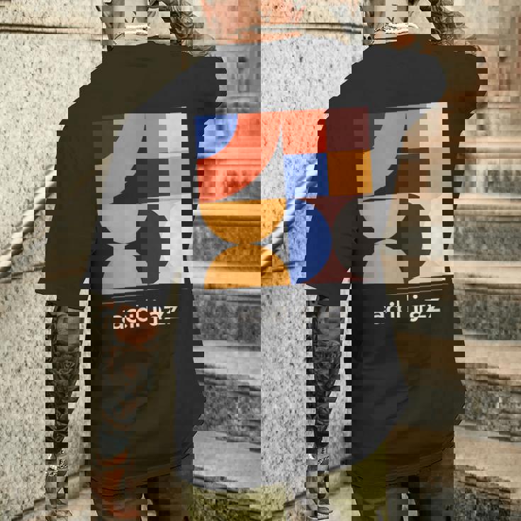 Acid Jazz ヴィンテージジャズミュージックバンド ミニマルtシャツ メンズTシャツ バックプリント 彼への贈り物