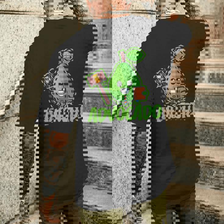 Advocado 弁護士 法律 法律 弁護士 州検問 メンズTシャツ バックプリント 彼への贈り物