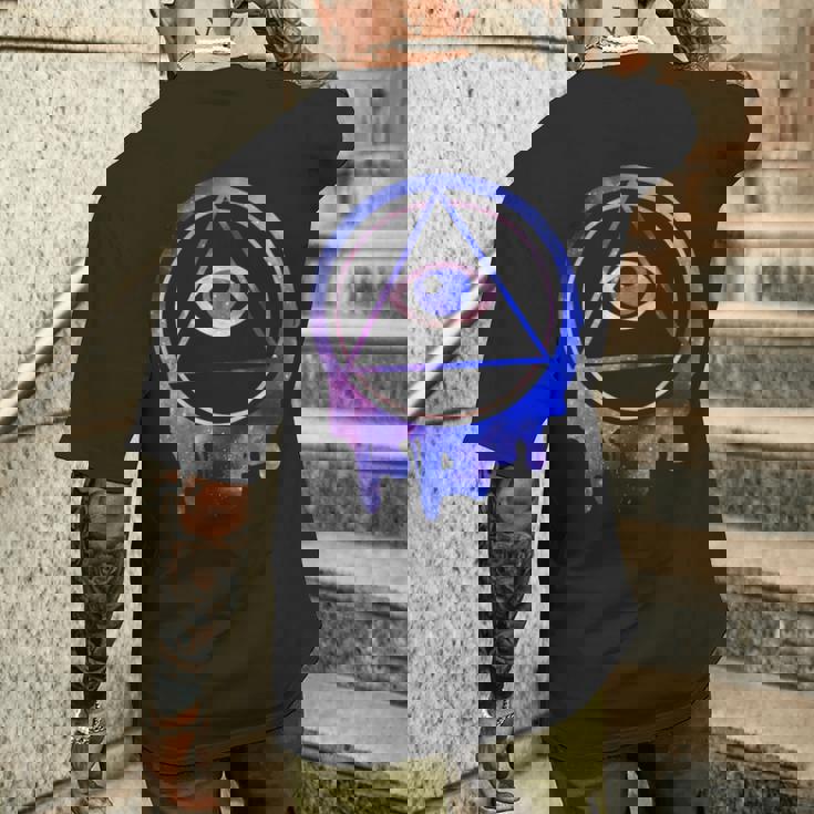 Alleeing Eye Illuminatitars ギフト メンズTシャツ バックプリント 彼への贈り物