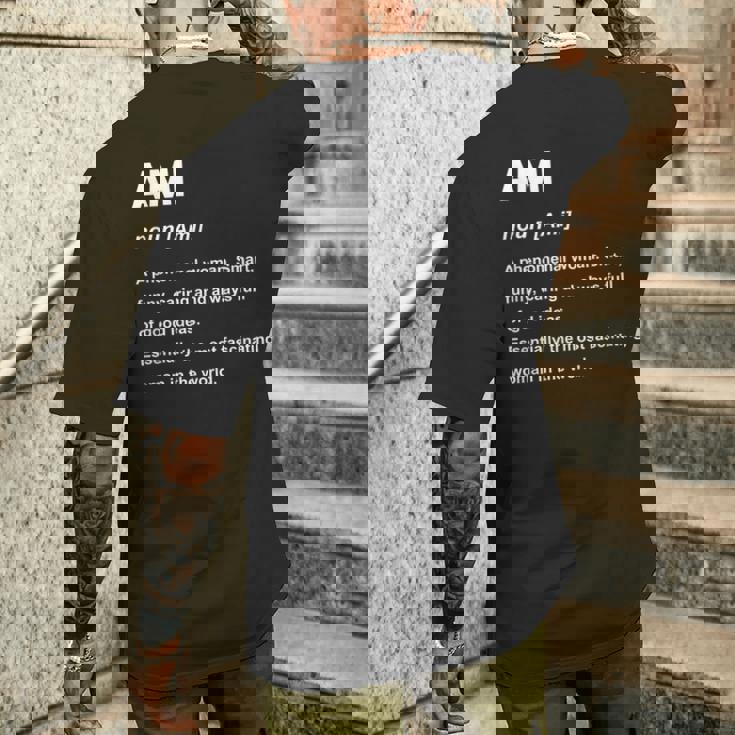 Ami 亜美 メンズTシャツ バックプリント 彼への贈り物