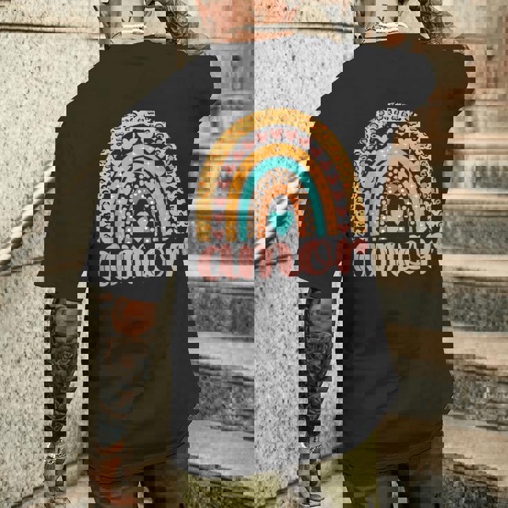 Amor Amor Nome Compleanno Camicia Regalo T-shirt da uomo con stampa posteriore Regalos para él