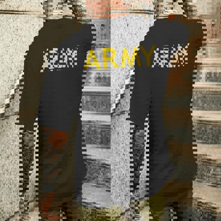 Apfu 米軍 トレーニングユニフォーム メンズTシャツ バックプリント 彼への贈り物