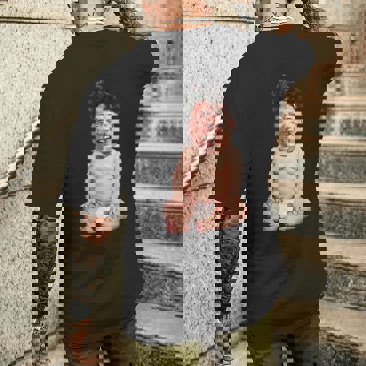 Baby Kim Jong Un-Big Baby メンズTシャツ バックプリント 彼への贈り物