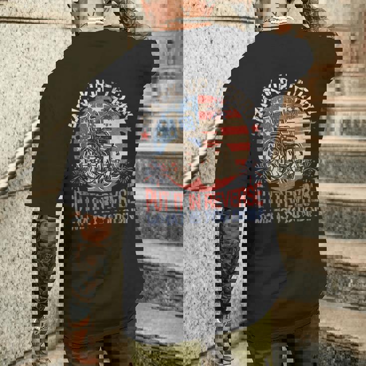 Back It Up Terry Put It In Reverse Firework 7月4日 メンズTシャツ バックプリント 彼への贈り物