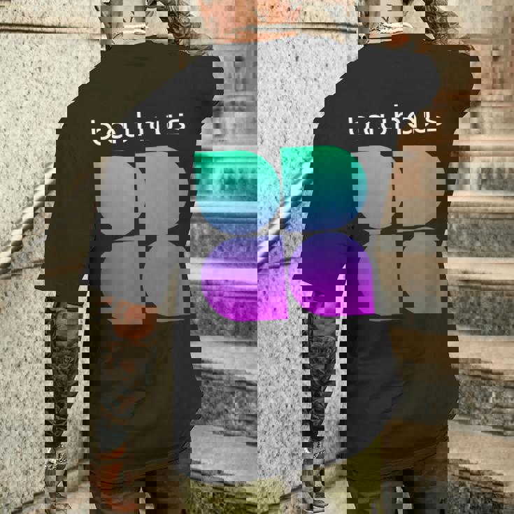 Bauhaus メンズTシャツ バックプリント 彼への贈り物