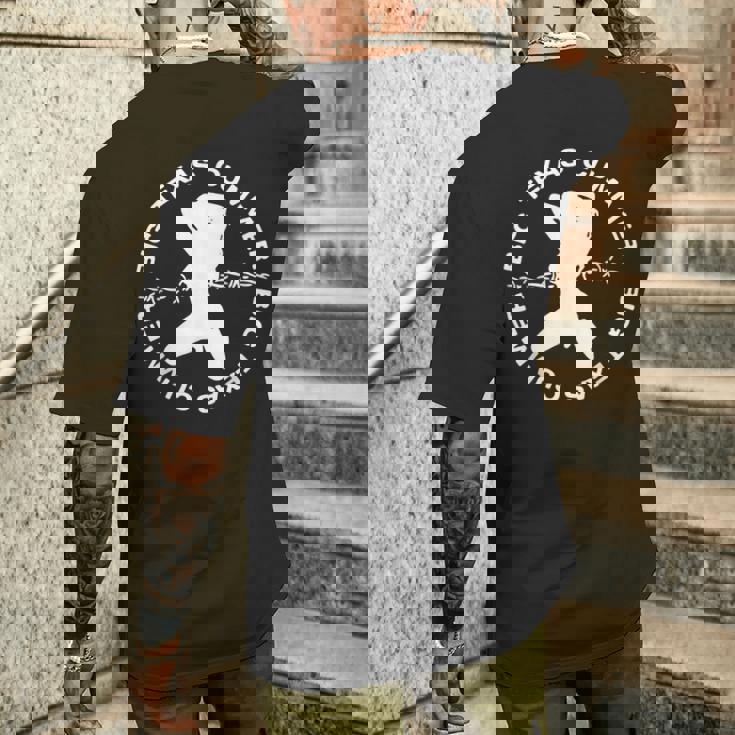 Big Texas Cummer セクシーガール 面白い メンズ ボーイズ メンズTシャツ バックプリント 彼への贈り物