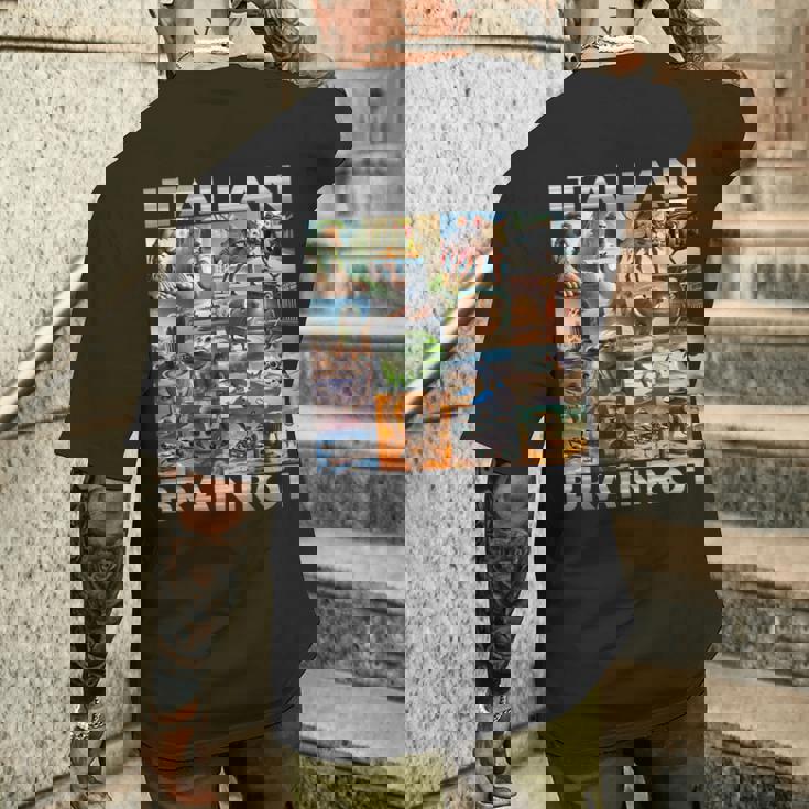 Brainrot Meme イタリアンブレイン 腐敗 イタリアンブレイン メンズTシャツ バックプリント 彼への贈り物