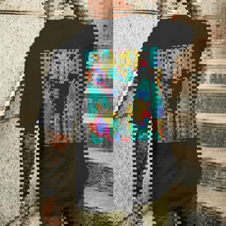 Breakdancing ヒップホップダンスギフト 楽しいグラフィティアート ブレイクダンス メンズTシャツ バックプリント 彼への贈り物