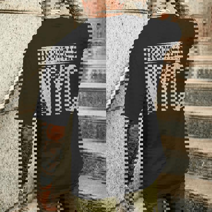 Brooklyn Est 1932 New York Usa Urban メンズTシャツ バックプリント 彼への贈り物