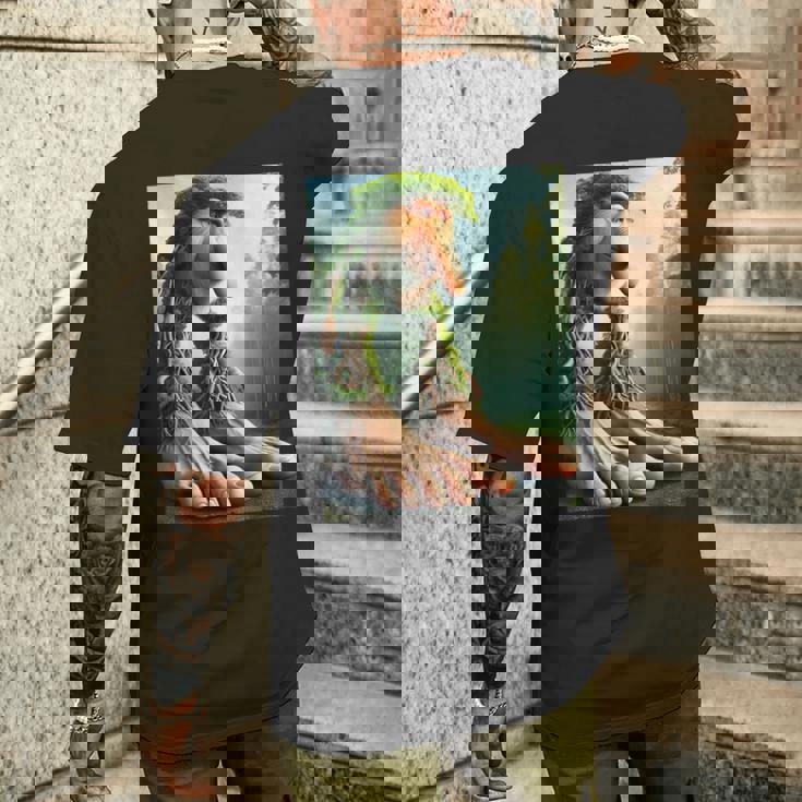 Brr Brr Patapim イタリアンブレインロットミーム メンズTシャツ バックプリント 彼への贈り物