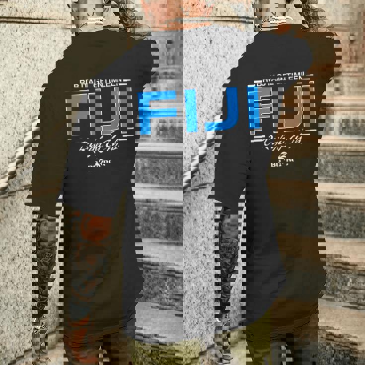 Brutal Gentlemen ラグビークラブ フィジー メンズTシャツ バックプリント 彼への贈り物