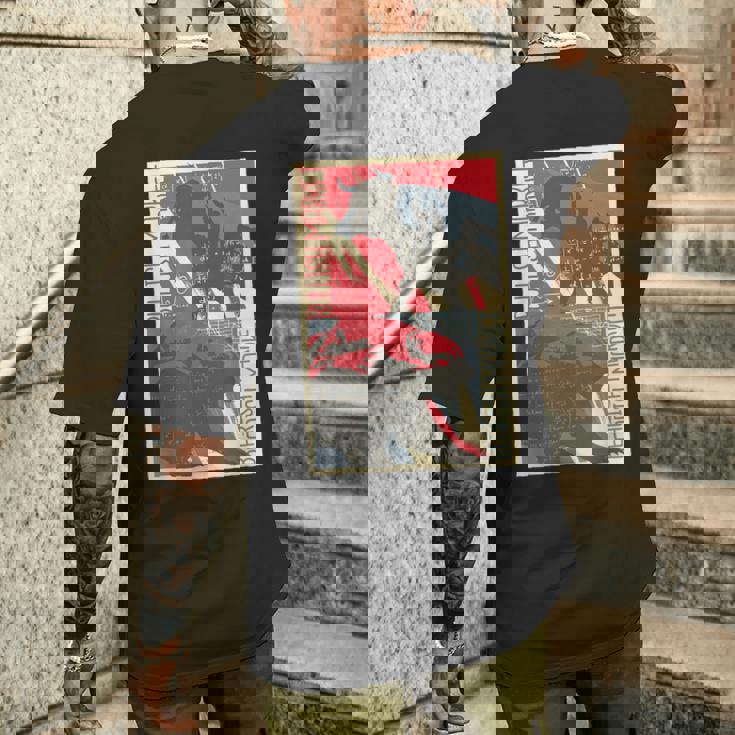 Bull And Beartocks 投資家トレーダーアート メンズTシャツ バックプリント 彼への贈り物