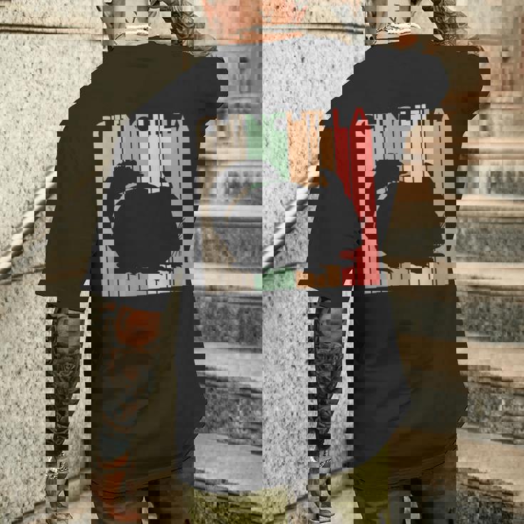 Chinchilla チンチラ メンズTシャツ バックプリント 彼への贈り物