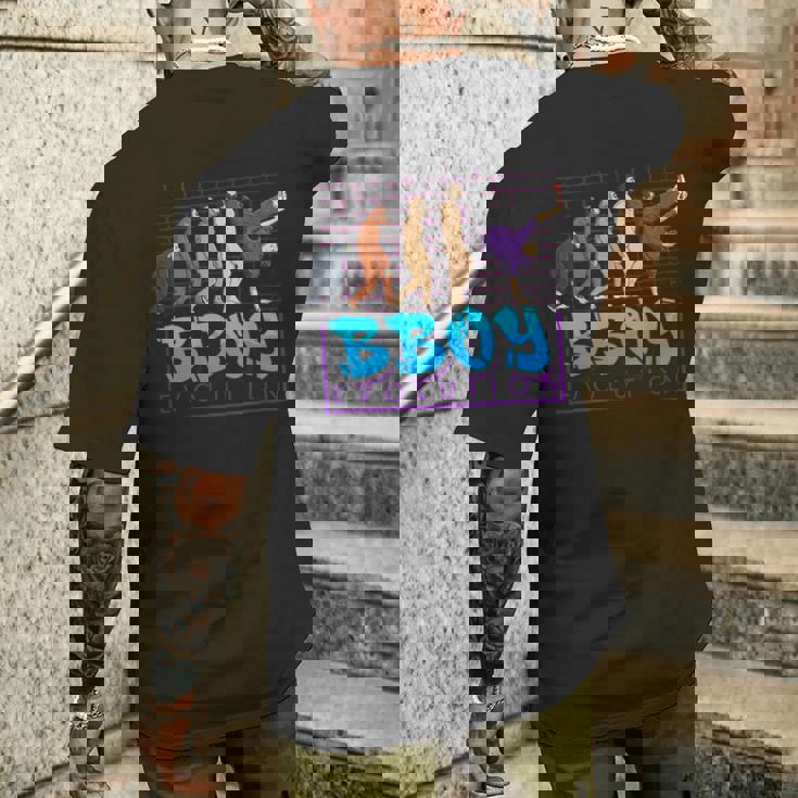 Cool B-Boy ブレイクダンス ヒップホップ ダンサー エボリューション メンズTシャツ バックプリント 彼への贈り物