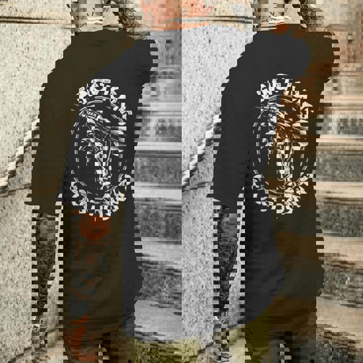 Dart Player Emotions Cost Points Epic スケルトン ハンドダーツ メンズTシャツ バックプリント 彼への贈り物