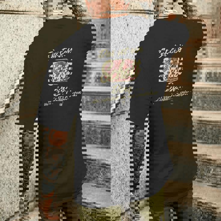 Das Ist Einchott Ding Familychott メンズTシャツ バックプリント 彼への贈り物