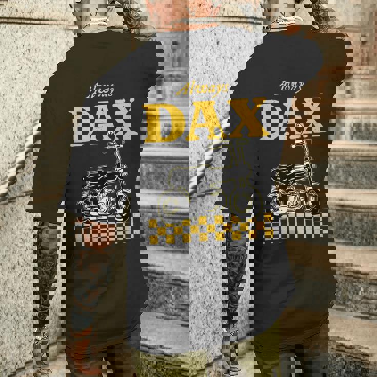 Dax ダックスt 125 Cc バイク ミニバイク ミニモト スクーター カスタム 原付 二種 メンズTシャツ バックプリント 彼への贈り物