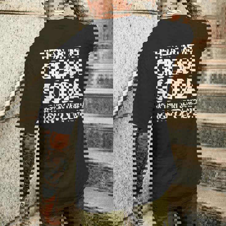 The Day I Met Creamoda クリームソーダ メンズTシャツ バックプリント 彼への贈り物