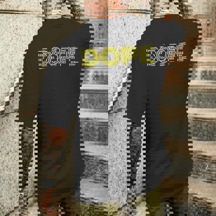 Dope 男女兼用 メンズTシャツ バックプリント 彼への贈り物