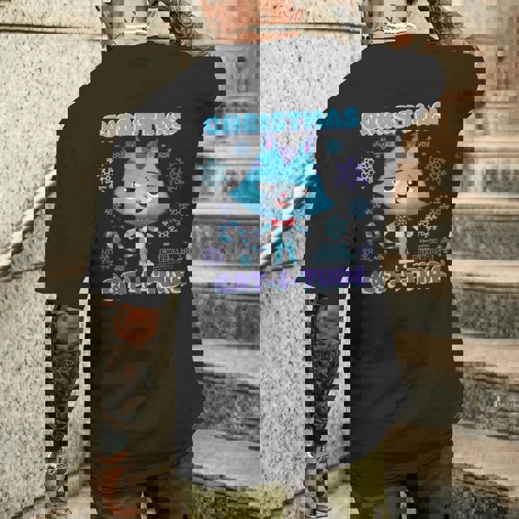 Dreamworks ギャビーのドールハウス ホリデー キャットラット メンズTシャツ バックプリント 彼への贈り物