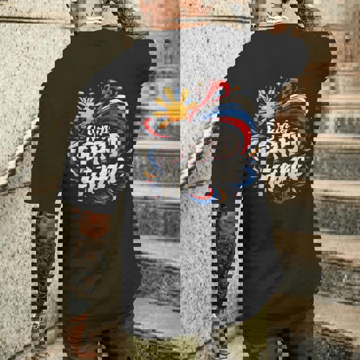 Duterte Bring Him Home フィリピン Prrd Du30サポーター メンズTシャツ バックプリント 彼への贈り物